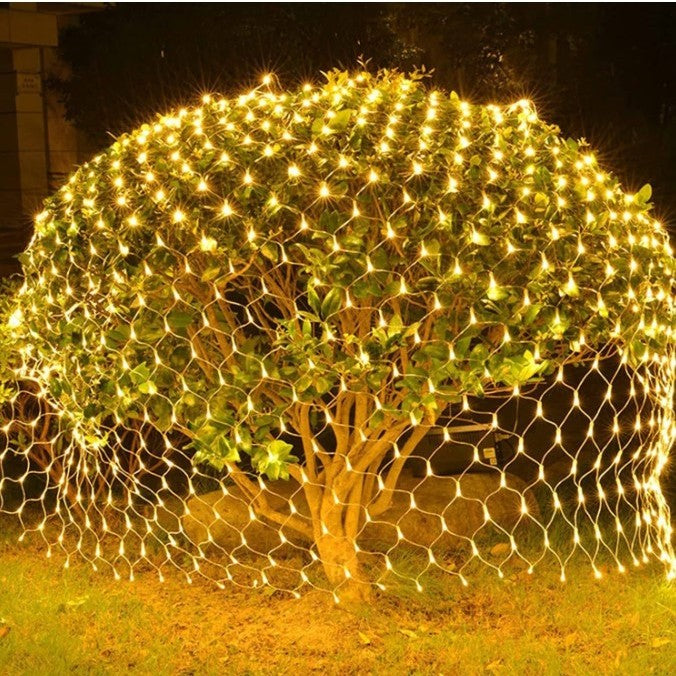 Plasă luminoasă cu 8 jocuri de lumini