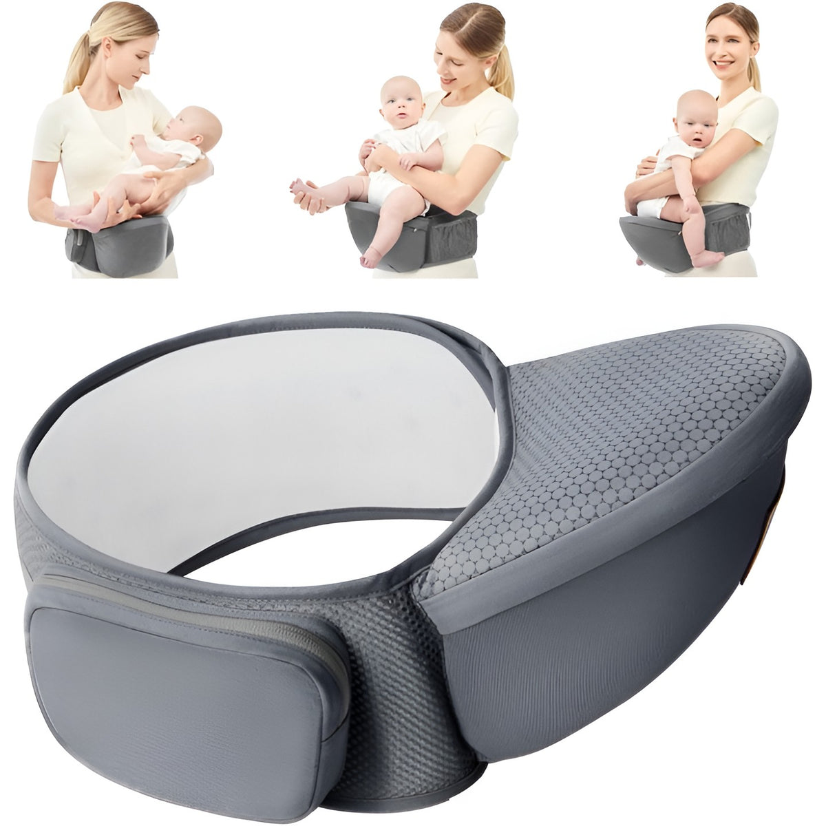 Marsupiu ergonomic cu scaun de șold, 3 în 1