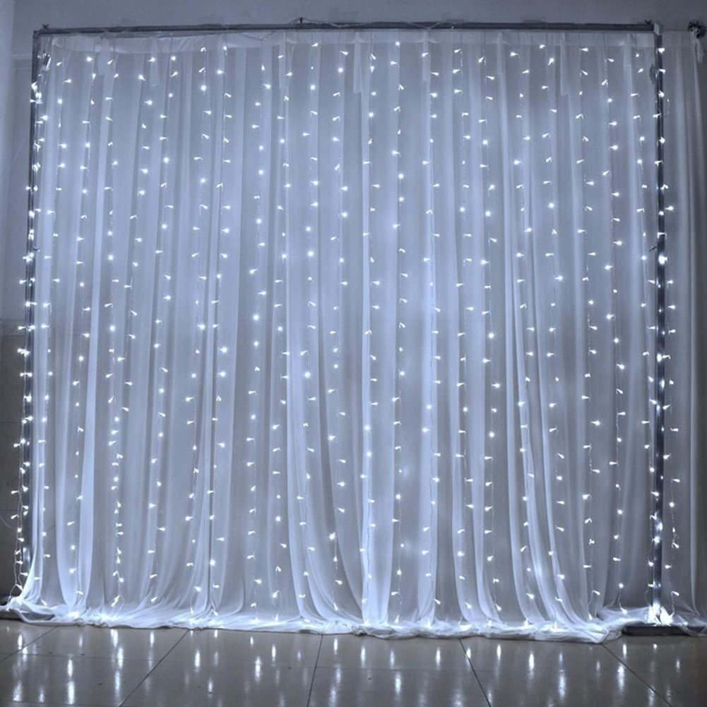 Perdea luminoasă 5 × 1 m, cu 8 jocuri de lumini