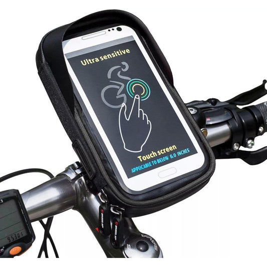 Suport De Bicicleta  Wheel Up Pentru Telefoane Cu Ecran Tactil =< 6.0 Inch Impermeabil, Negru